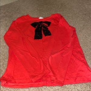 Jcrew girls Christmas T-shirt